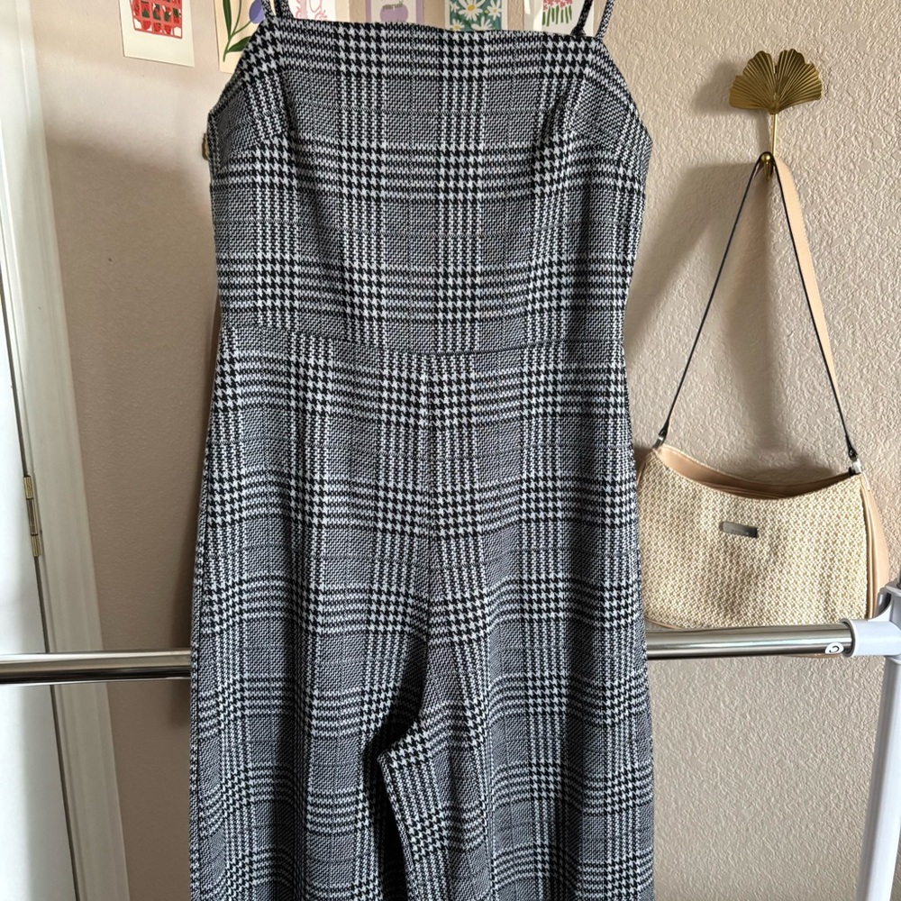 ୨୧ ･ﾟ✧ Forever 21 Plaid Jumpsuit NWT - Picture 5 of 8